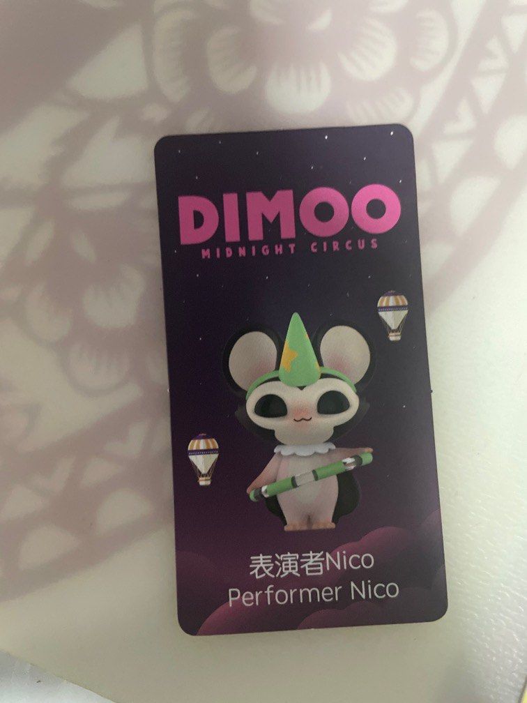 Wts popmart Dimoo performer nico, Hobbies & Toys, Toys & Games on Carousell