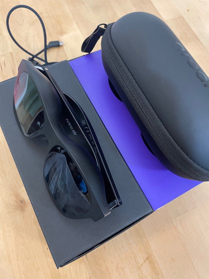 xreal air nreal air AR VR 眼鏡, 電玩遊戲, 電玩周邊與設備, VR 虛擬