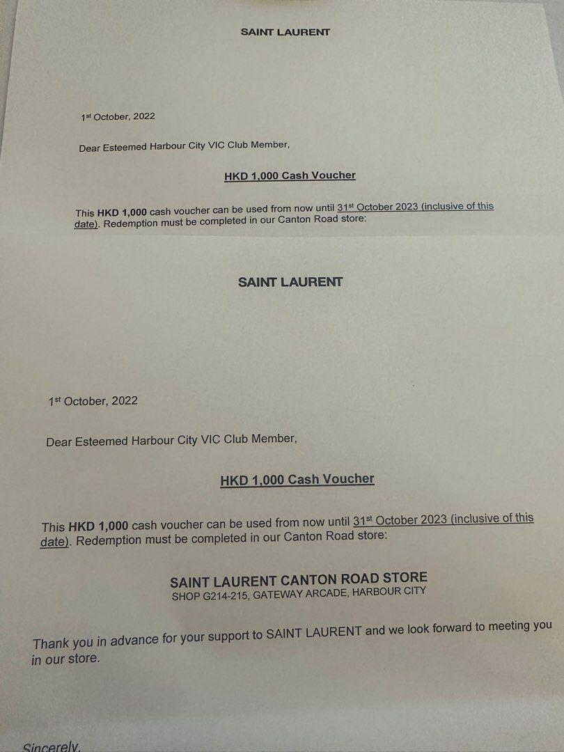 Ysl coupons clearance