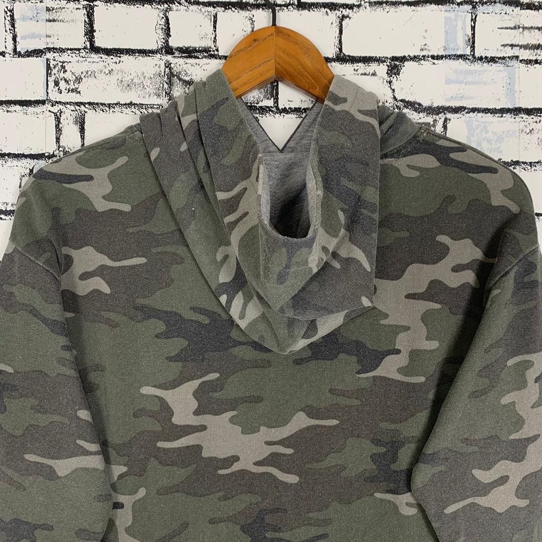 Zara camo hoodie discount