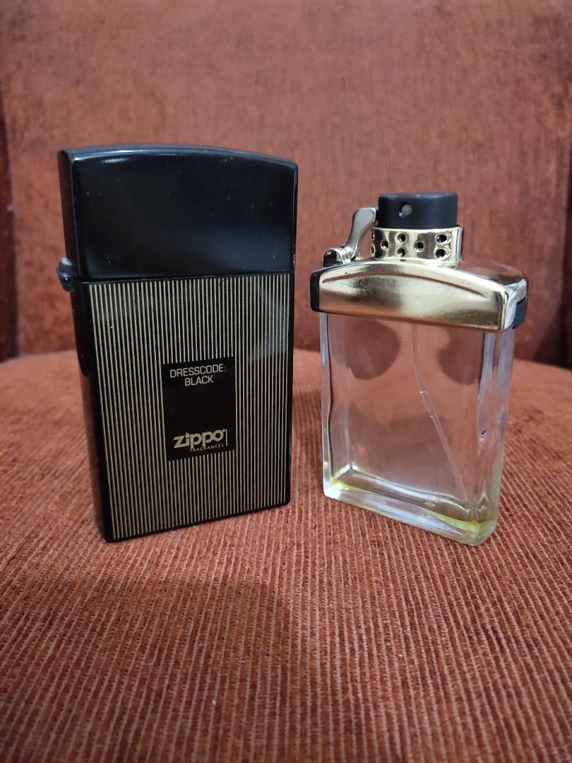Zippo Dresscode Black botol bekas ORI on Carousell