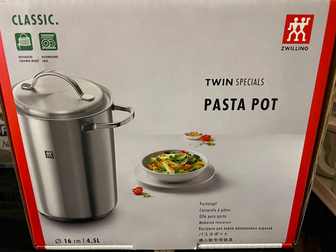Zwilling 孖人牌 16cm pasta pot 意粉鍋 煲, 傢俬＆家居, 廚具和餐具, 炊具及配件 Carousell