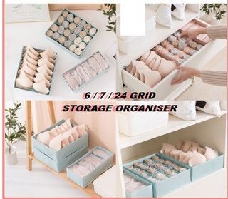 9 Grid Mesh Closet Shelf Organizers Jeans Wardrobe Clothes Organizer For  Jeans Pants T-shirts, Foldable Drawer Storage Box BedroomClothing And Pants  Compartment Box Drawer Sorting Basket,Foldable Underwear Pants Storage  Box,Nylon Drawer Storage