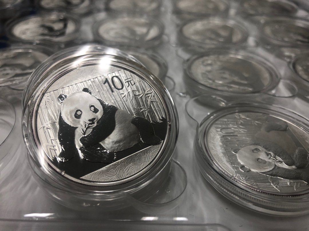 中国パンダ銀貨 中国2025年パンダ銀貨1OZ CSIS鑑定 初日発行 184349474