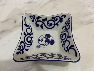 日本東京帶回迪士尼米奇深盤碗盤湯碗盤子陶瓷 正版正品 TOKYO DISNEY RESORT