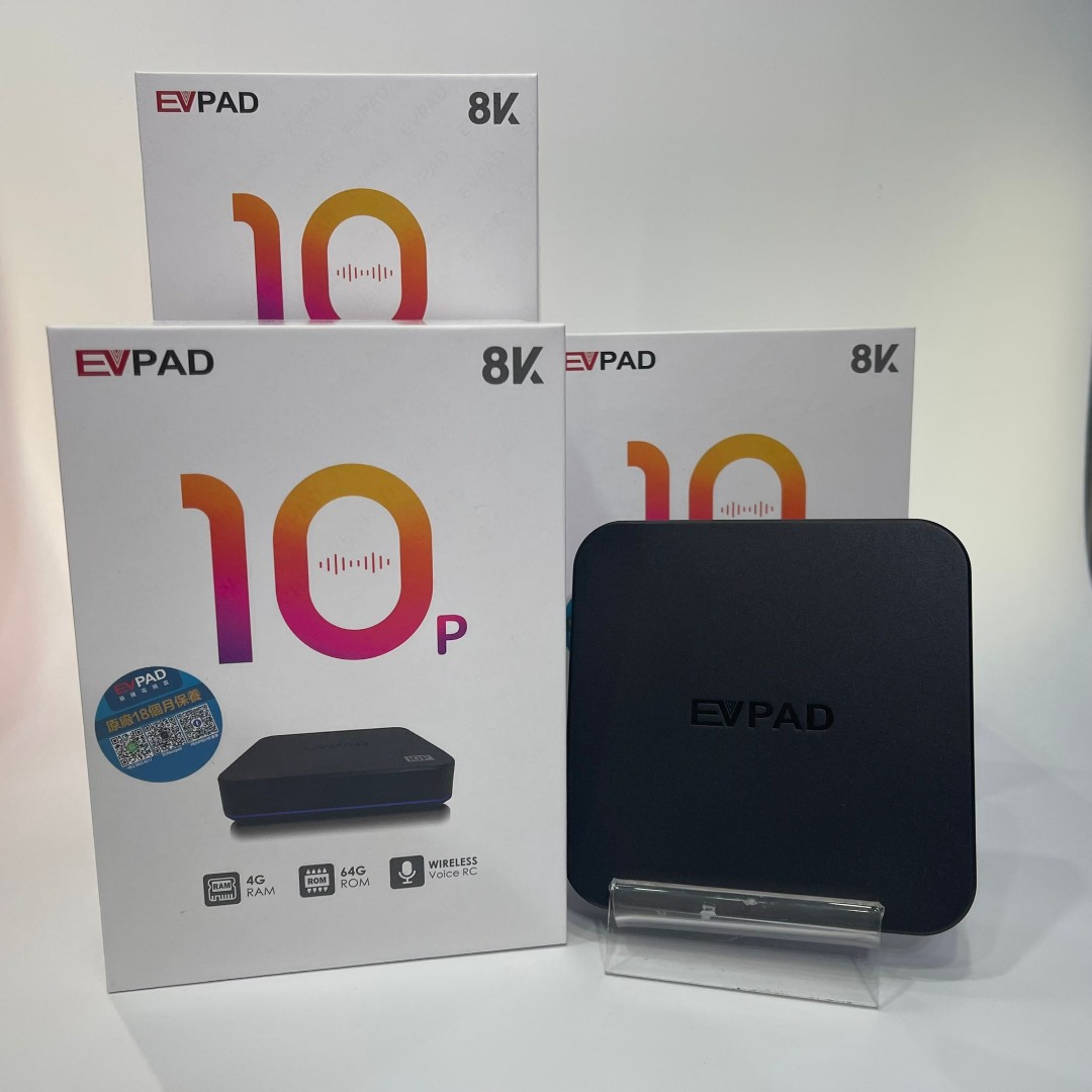 現貨發售| 全港免運] EVPAD 10P 易播4+64GB 超高清8k第10代旗艦智能