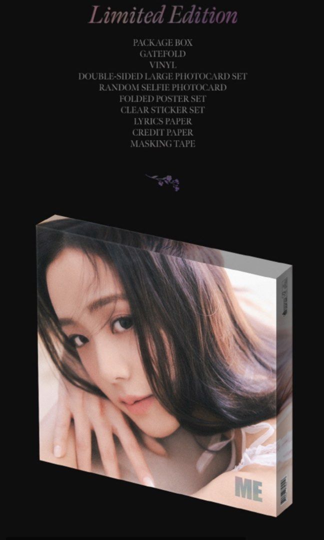 有現貨) 初回限定版JISOO (BLACKPINK) FIRST SINGLE VINYL LP [ME