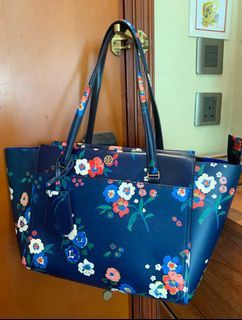 💯 brand nee🌈Tory burch printed floral tote
