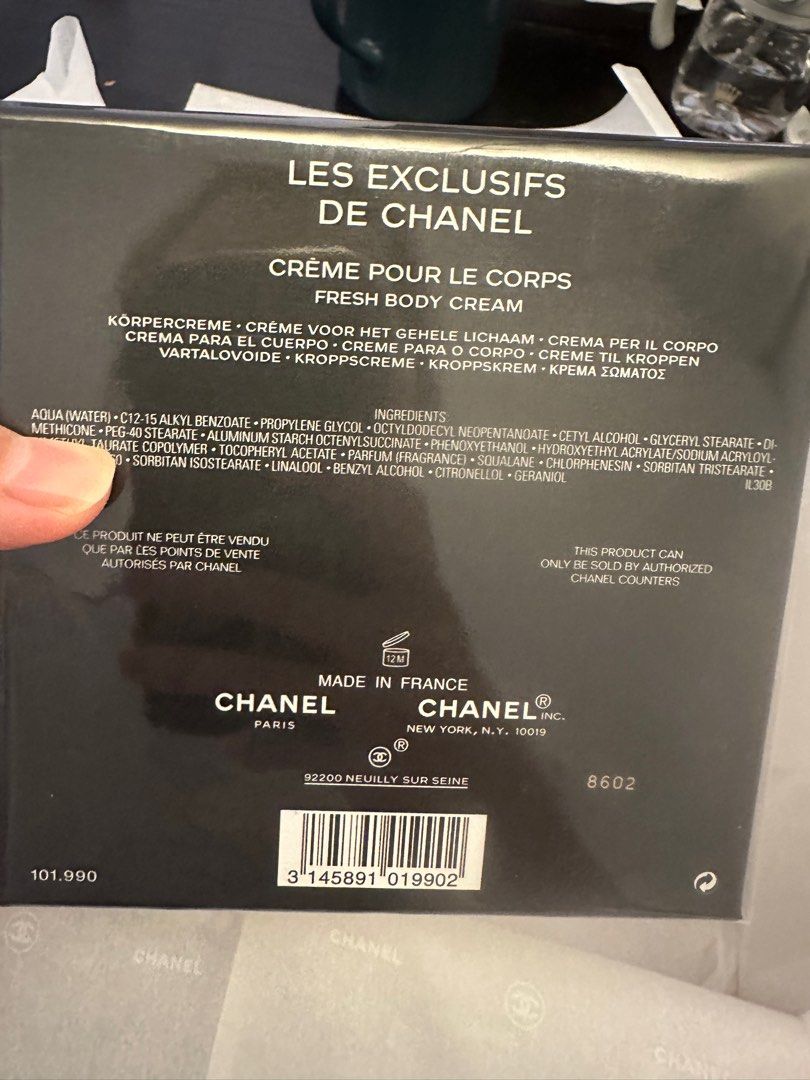 Chanel gardenia body cream Clearance
