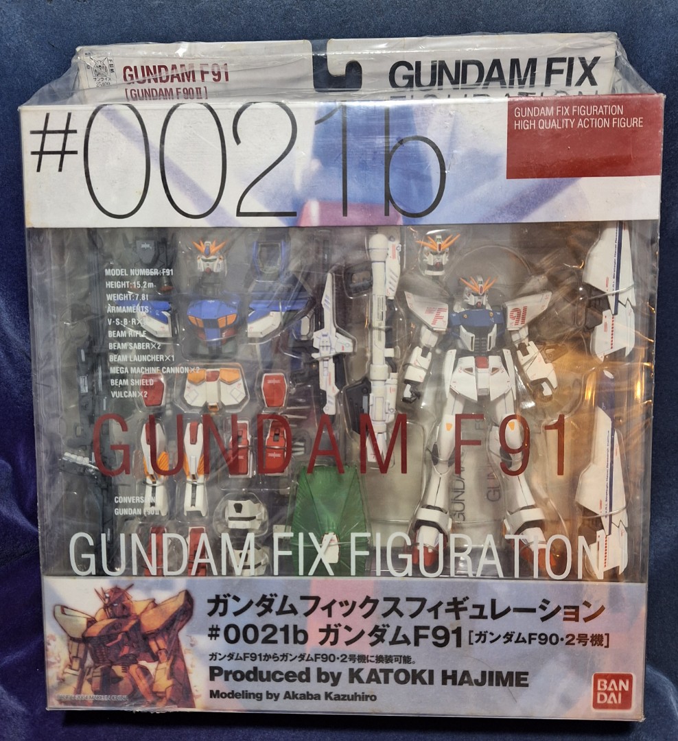 高達GUNDAM FIX FIGURATION #0021b GUNDAM F91 [GUNDAM 