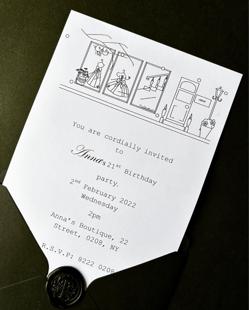 Would You Hand-Draw Your Wedding Invitations?! | Wedding Planning and Ideas  | Wedding Blog
