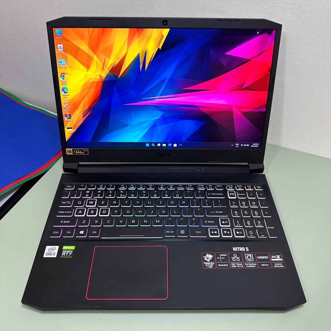 Acer Nitro 5 RTX 3060, i510300H, 144Hz Screen, 16GB RAM 512GB SSD