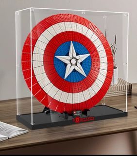 Acrylic Case for LEGO 76262 Captain America Shield