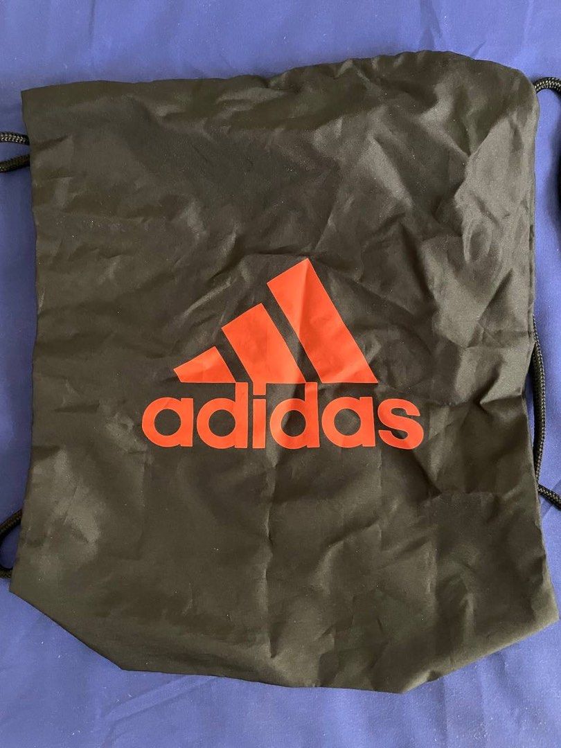 Adidas drawstring bag new arrivals brown