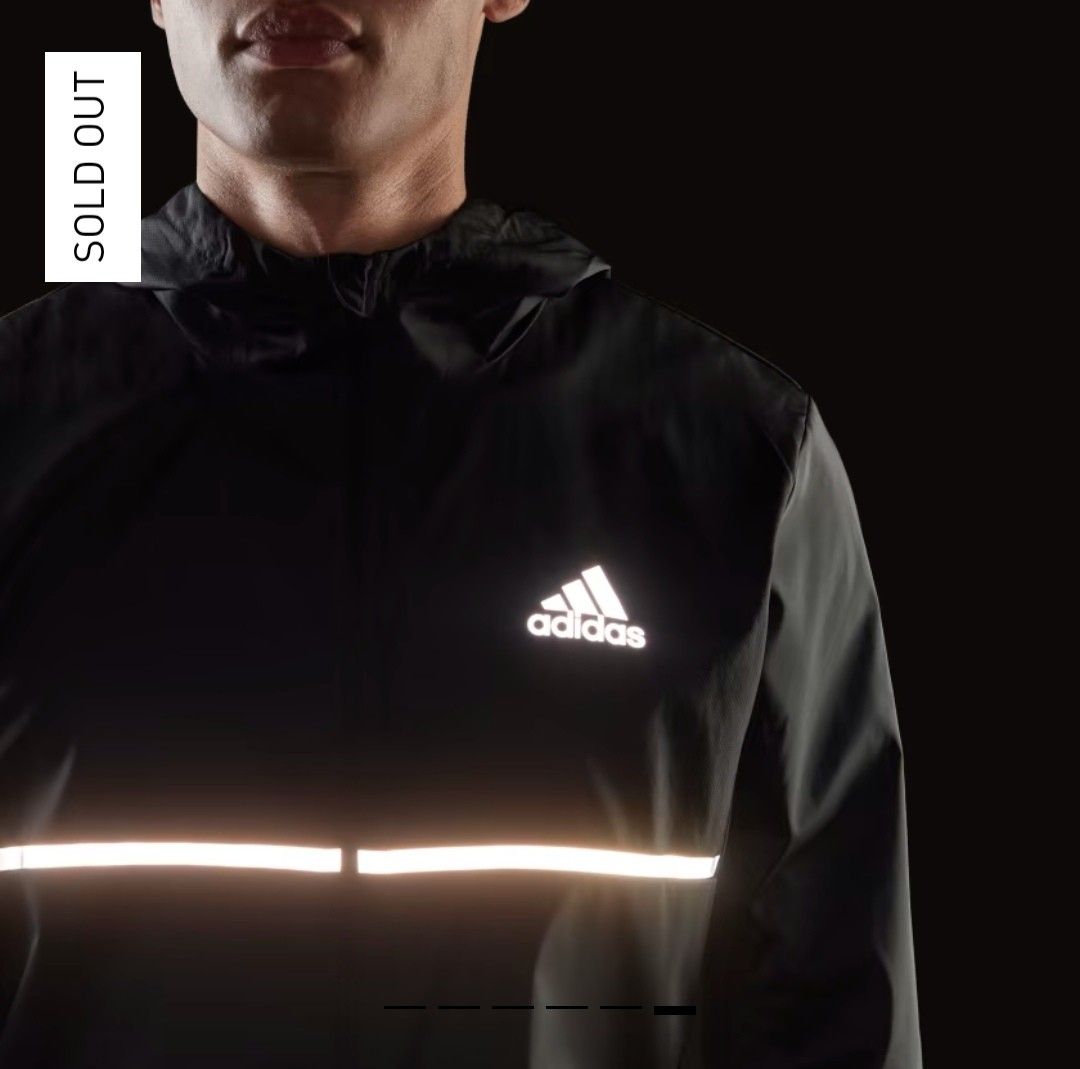 Adidas woven shell best sale jacket