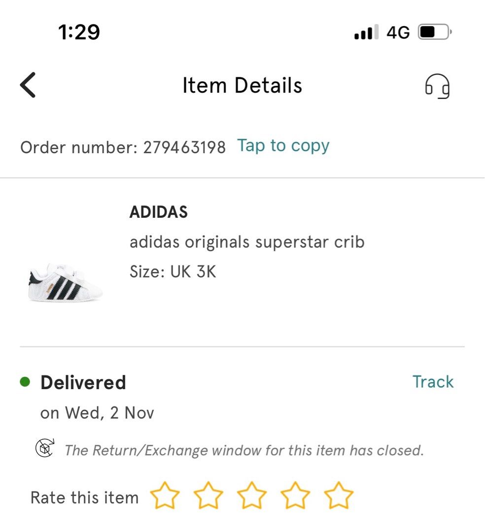 Superstar crib cheap size guide