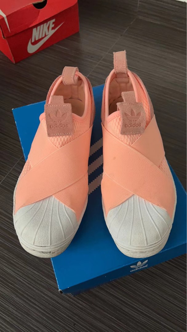 Adidas outlet superstar salmao