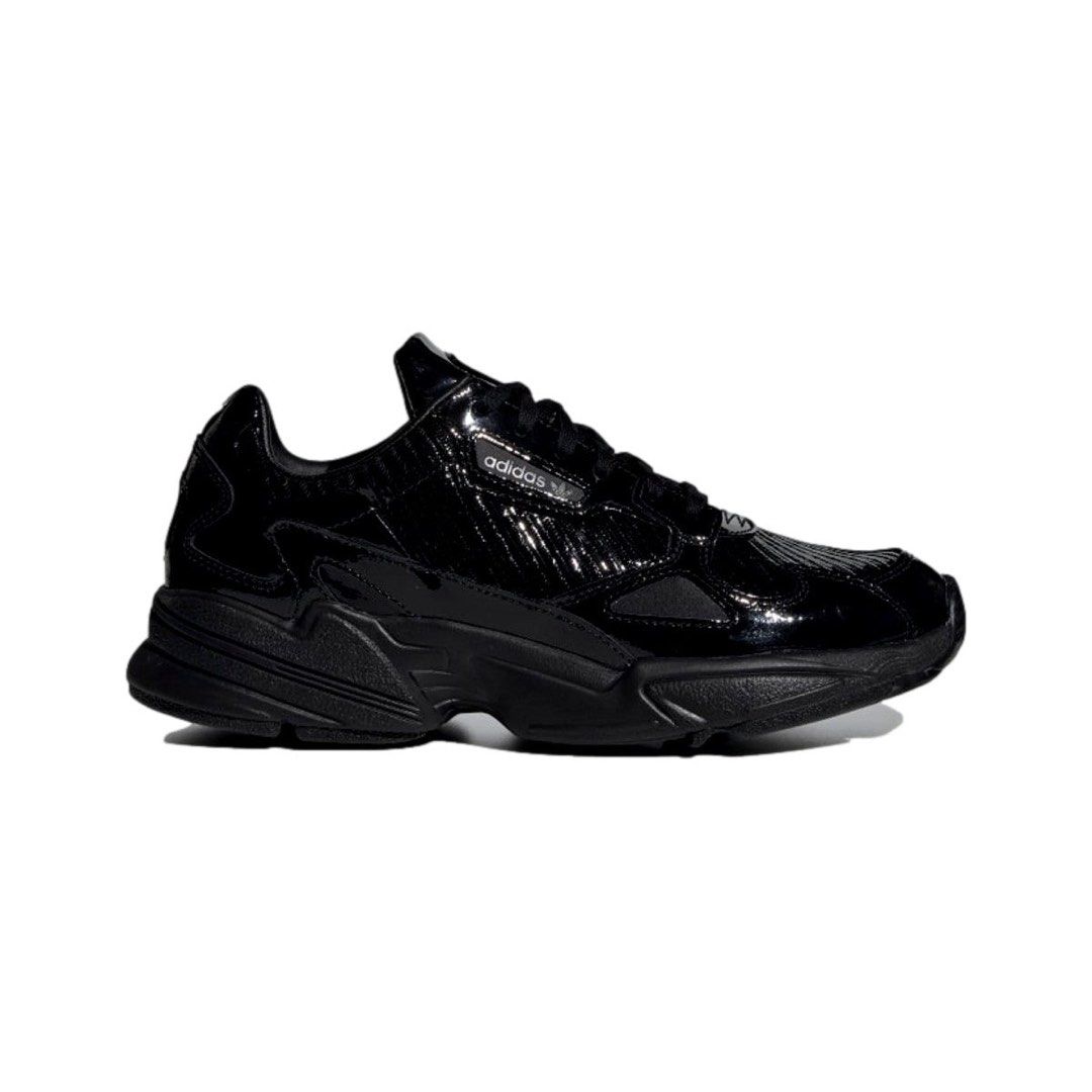 Adidas women's white falcon sneakers top