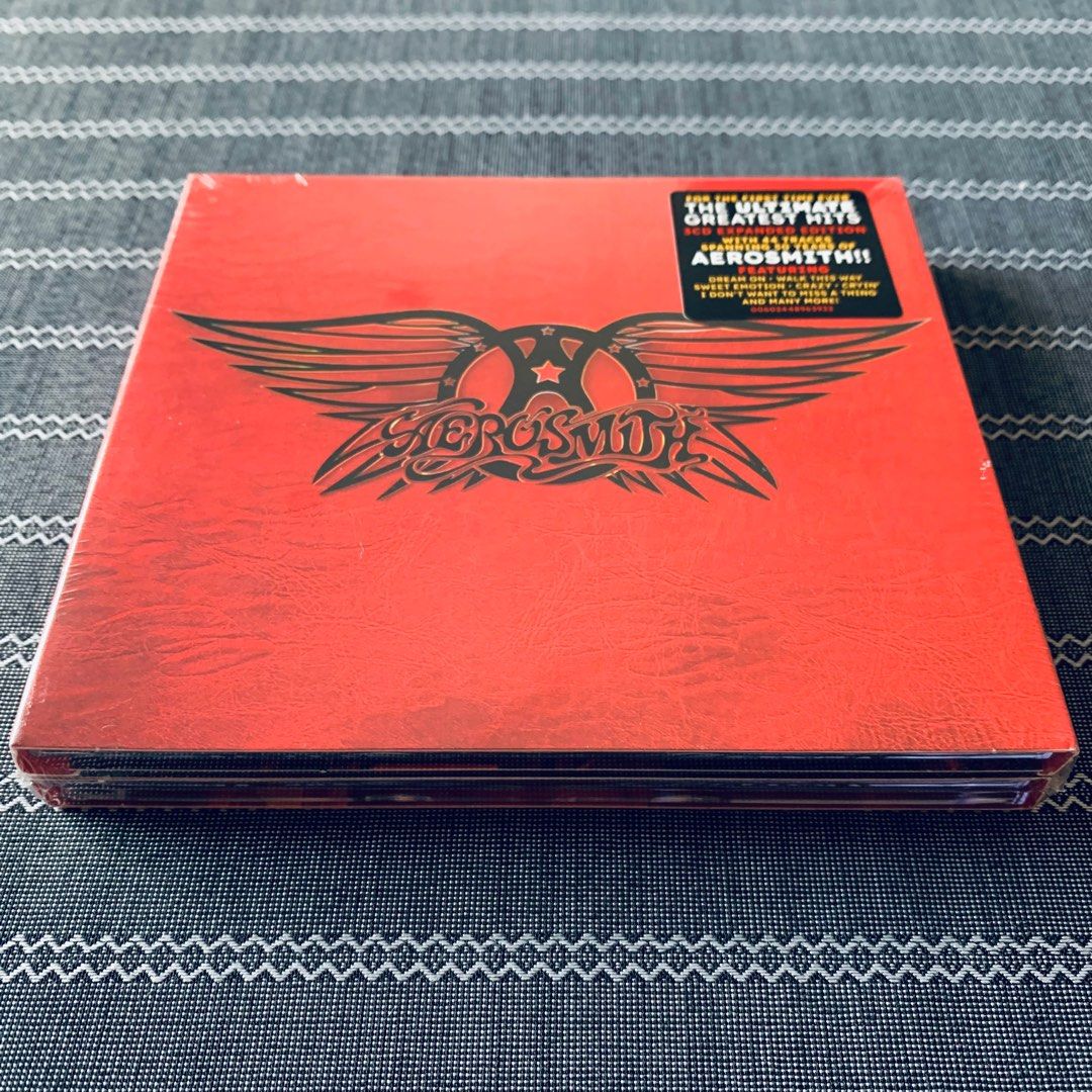 Aerosmith - Greatest Hits [Expanded Edition] 3 CD, Hobbies & Toys ...