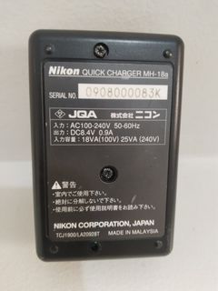 Affordable Nikon MH-18a Quick Battery Charger for the EN-EL3e Battery compatible with Nikon D80, D200, D300 and D700 Digital SLR Cameras 😍😮👌