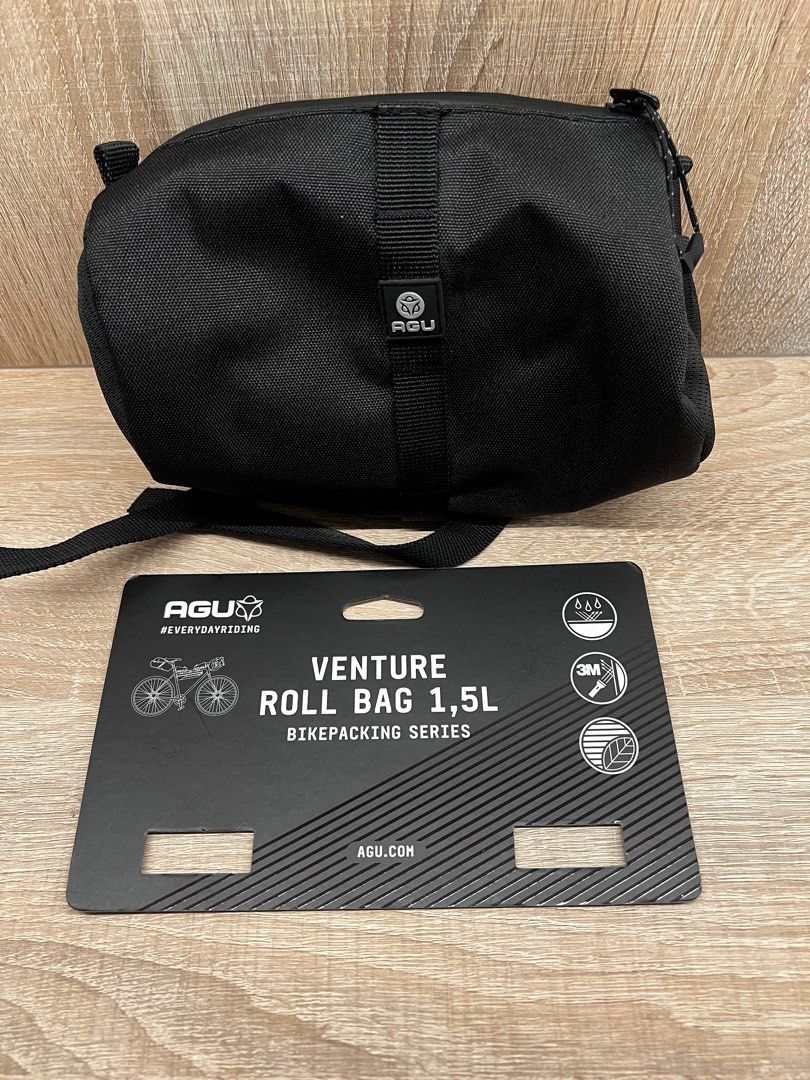 AGU VENTURE HANDLEBAR BAG 1.5L (Category: Bicycles) located in Mandaue City. Submitted by vms288 (Listing ID 1251920963, Image 1). Description: Slightly used handlebar bar 1.5litre.