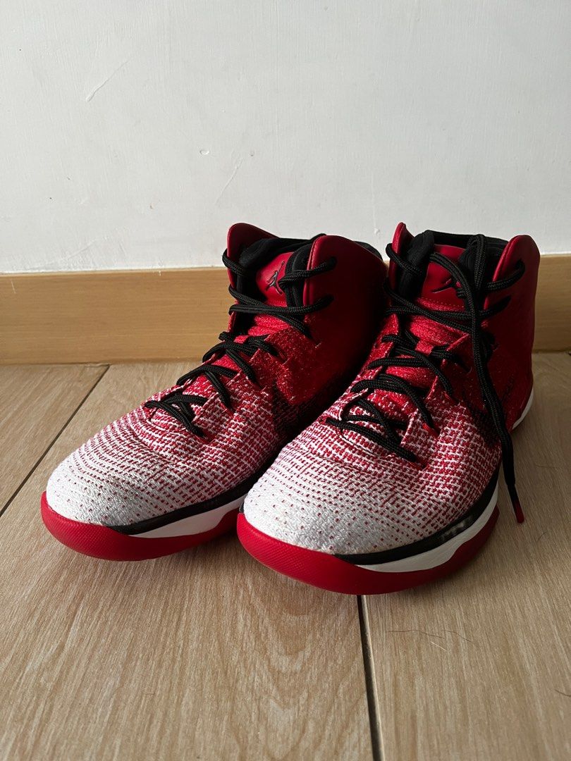 Jordan 31 red and white hotsell