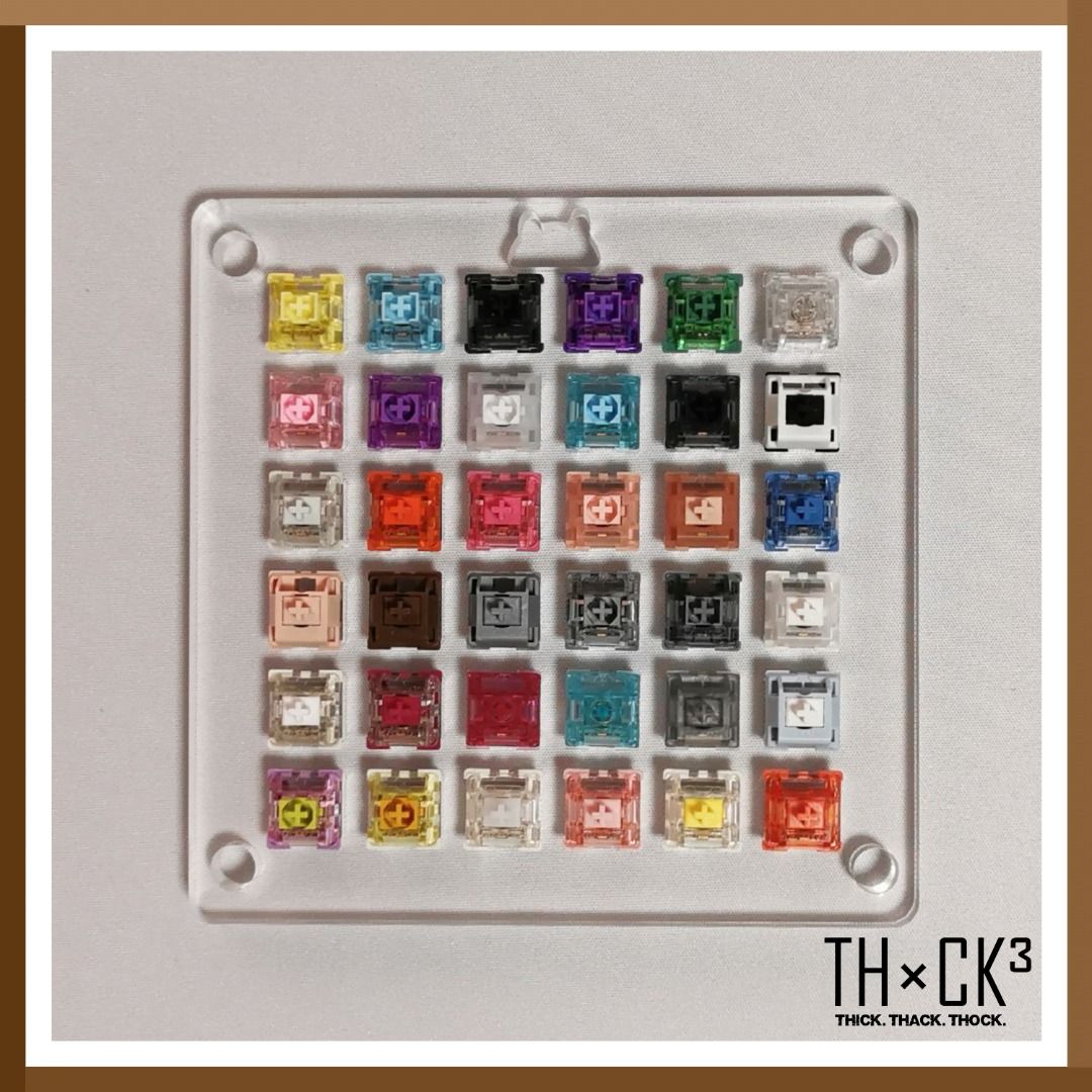 Akko 36 Switches  Acrylic Switch Tester For Mechanical Keyboard628630593797141119