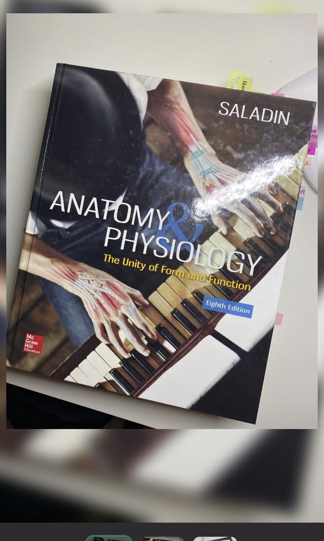 Anatomy　Magazines,　Hobbies　Books　on　Physiology:　Edition,　and　Toys,　Function　Form　The　Carousell　Unity　of　8th　Textbooks