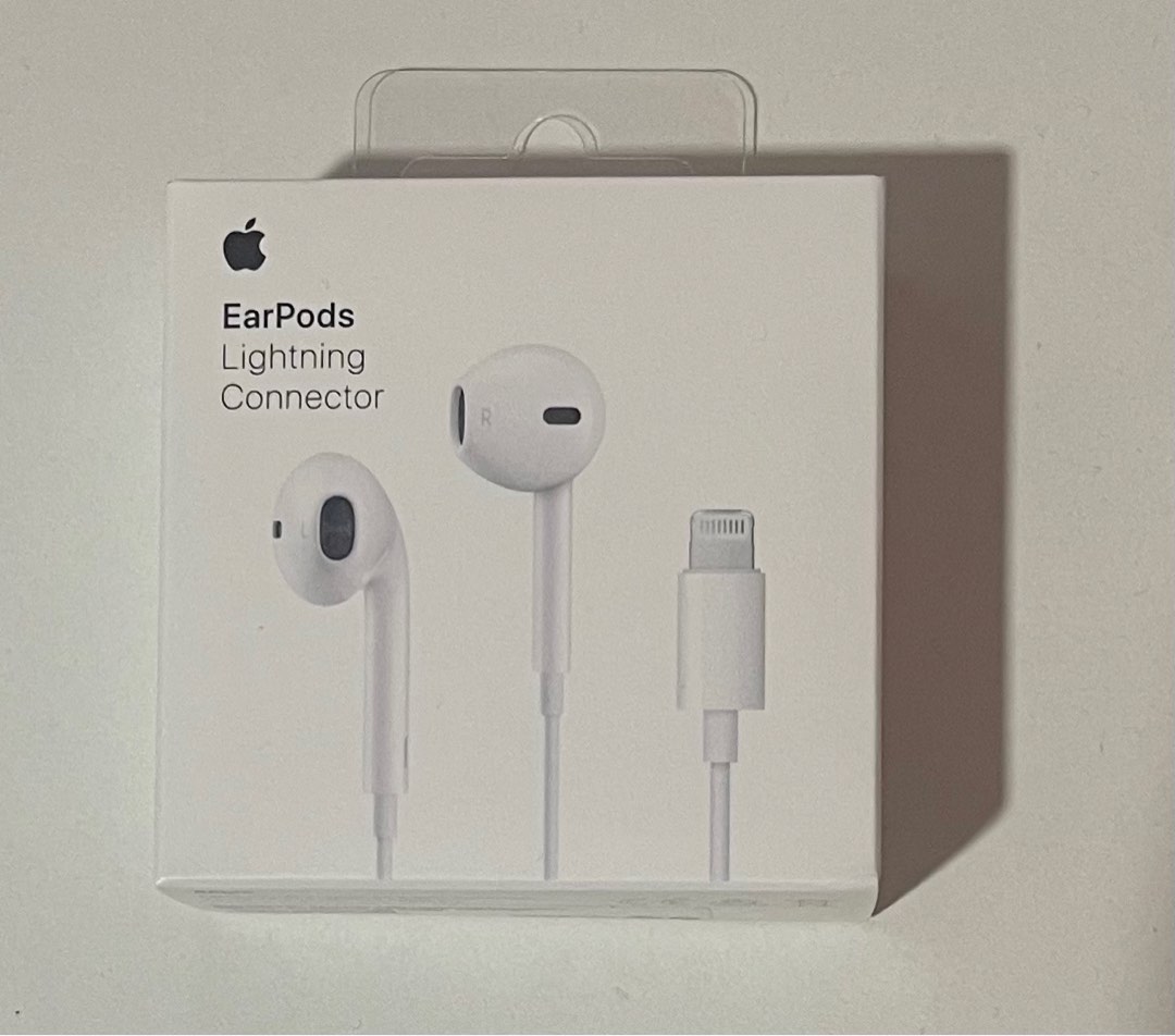 Apple iPhone Earpiece Earpods Lightning Connector, Audio, Headphones