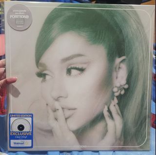 Ariana Grande - Positions (Walmart Exclusive Clear Vinyl)