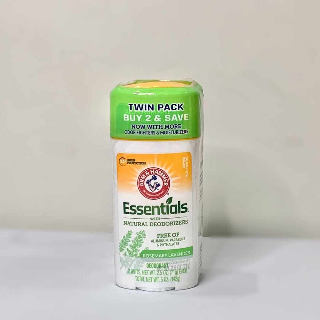 Arm & Hammer Essentials Solid Deodorant Coconut Geranium Rosemary