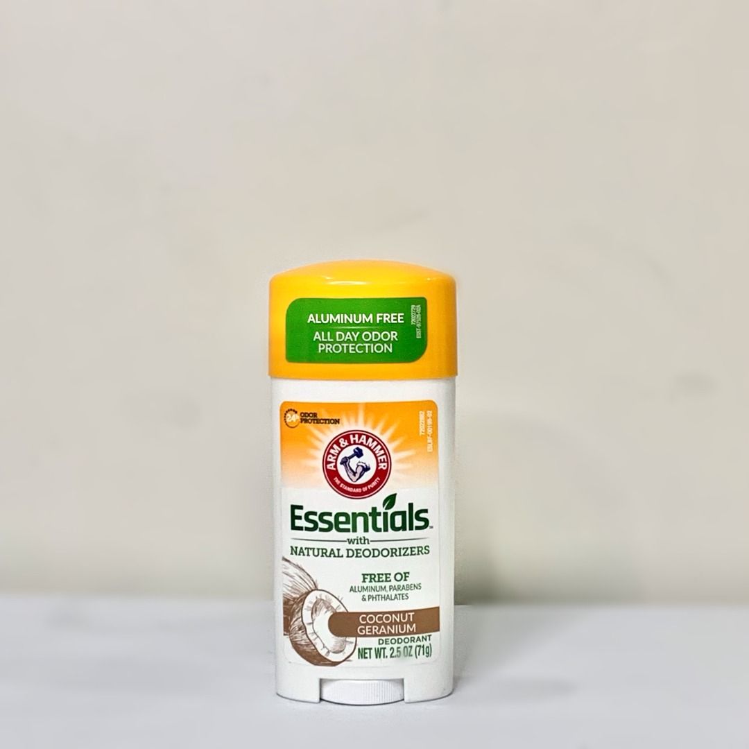 Arm & Hammer Essentials Solid Deodorant Coconut Geranium Rosemary