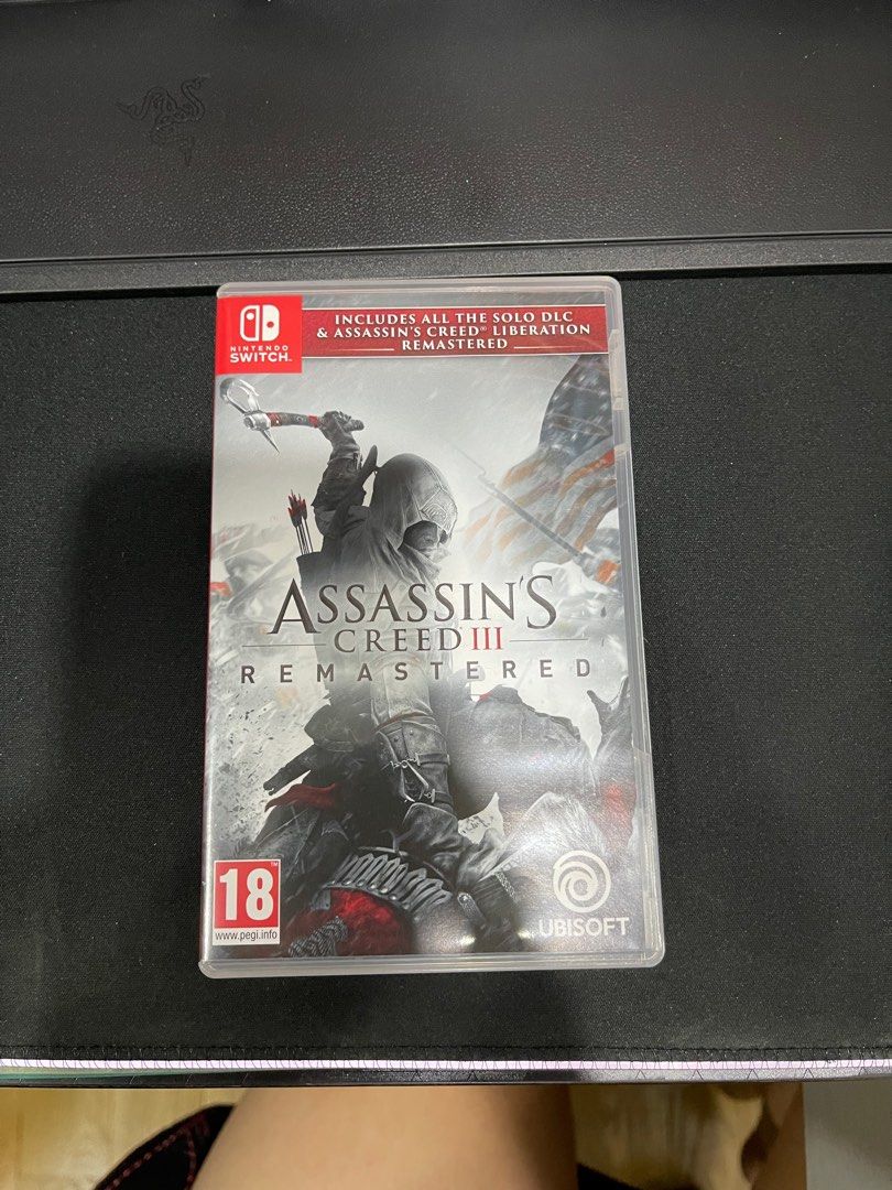 Assassin Creed 3 Remastered, Video Gaming, Video Games, Nintendo on ...