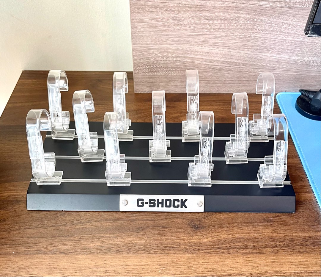 G shock sales display stand