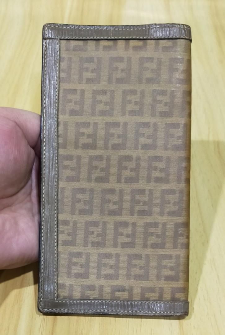 Authentic Fendi S.A.S Vintage 70s Long Wallet