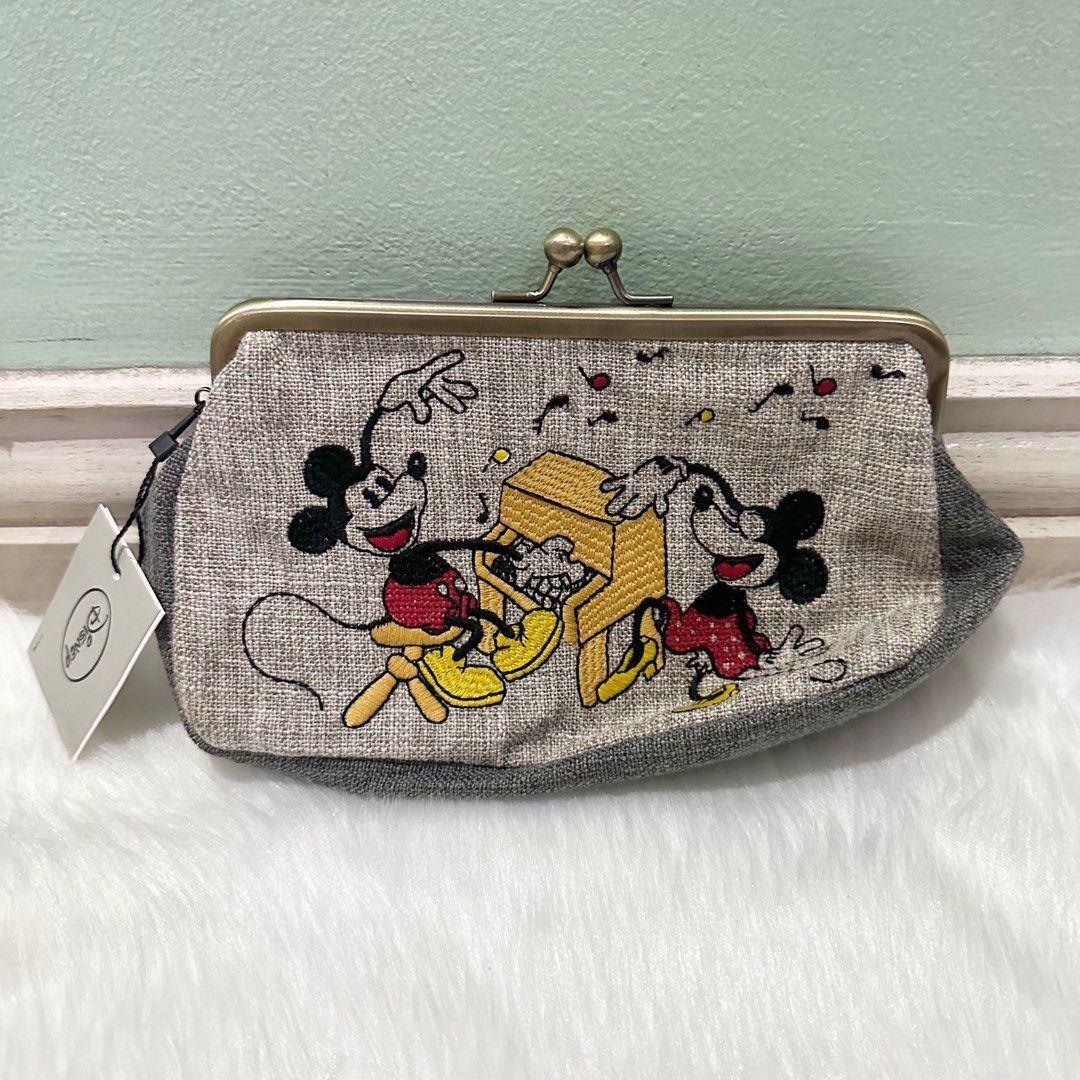 Vintage mickey mouse coin top purse