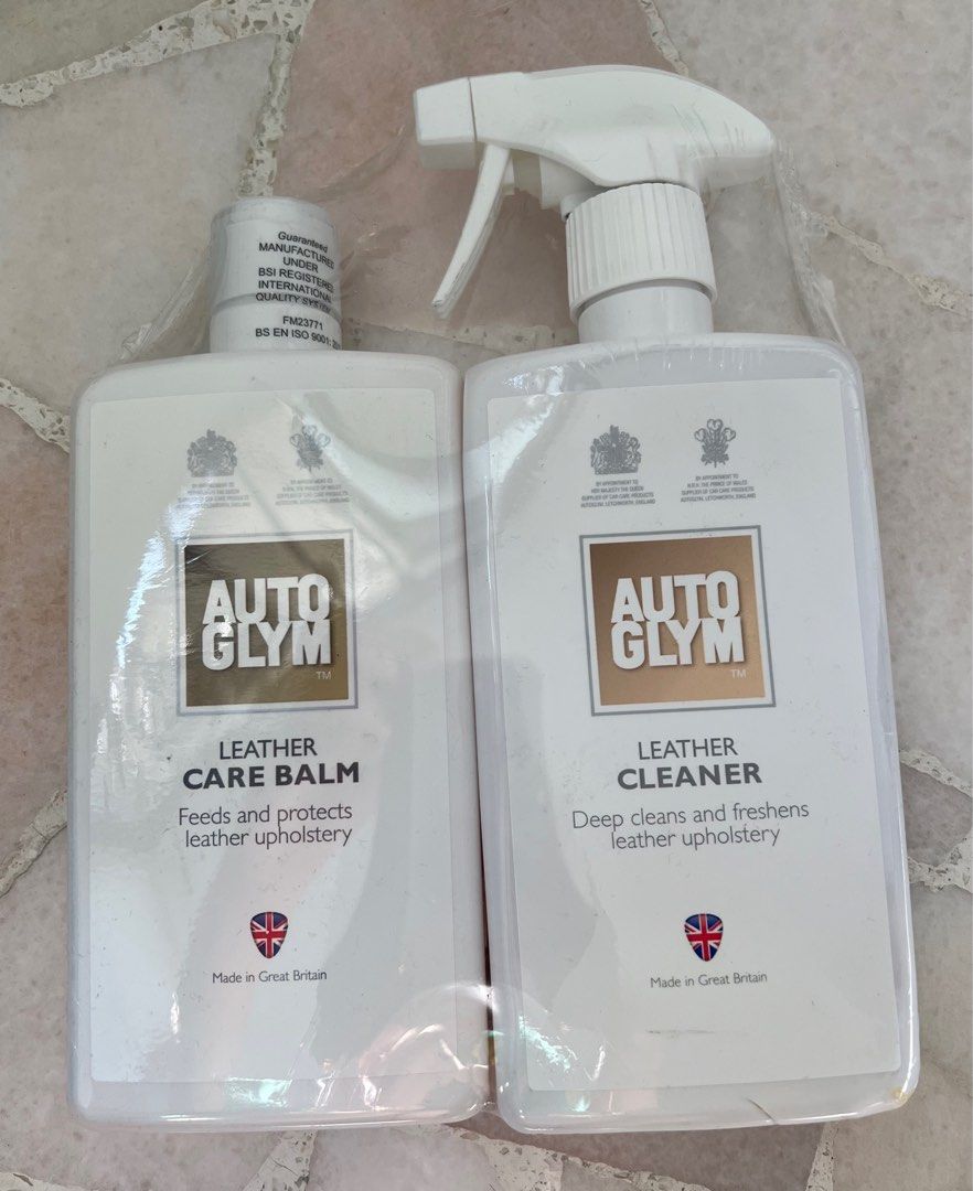Autoglym Leather Cleaner + Care Balm, Car Accessories, Accessories on