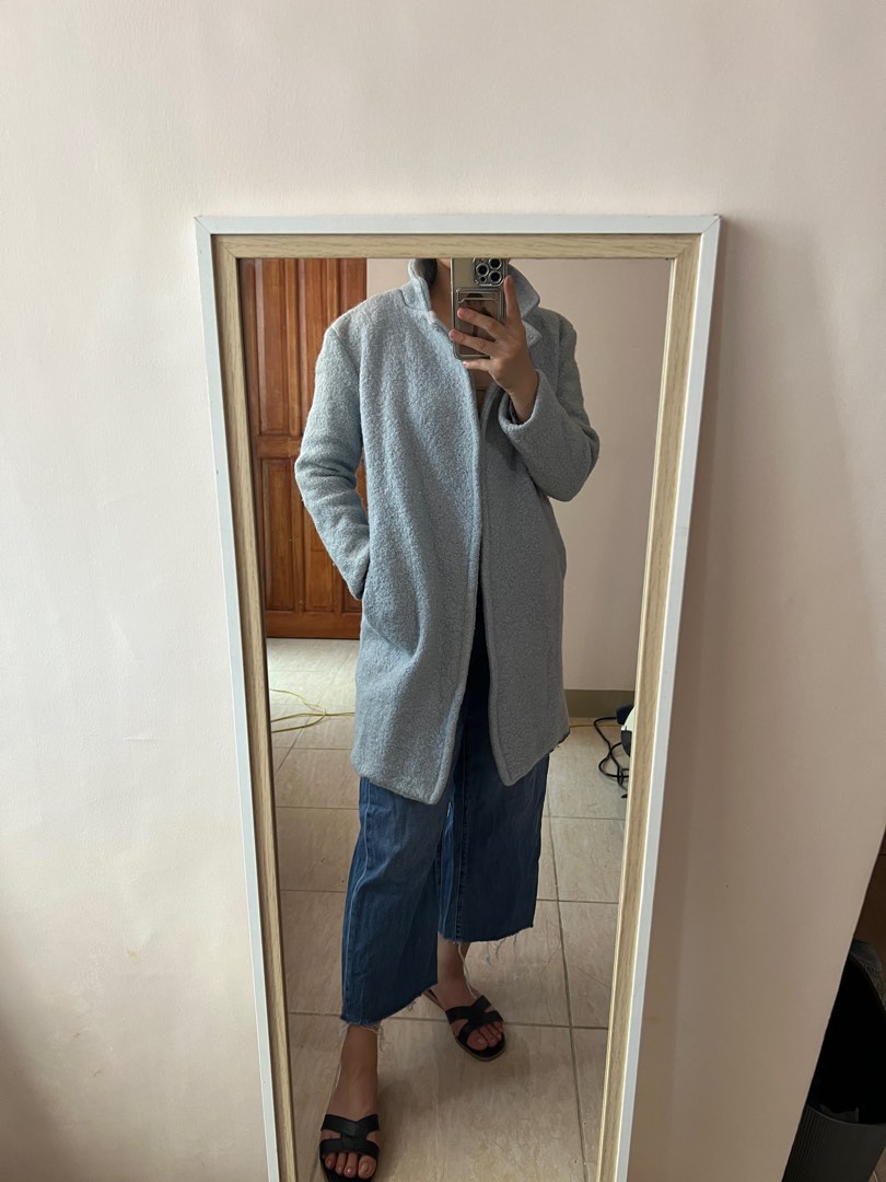 Baby Blue Coat on Carousell