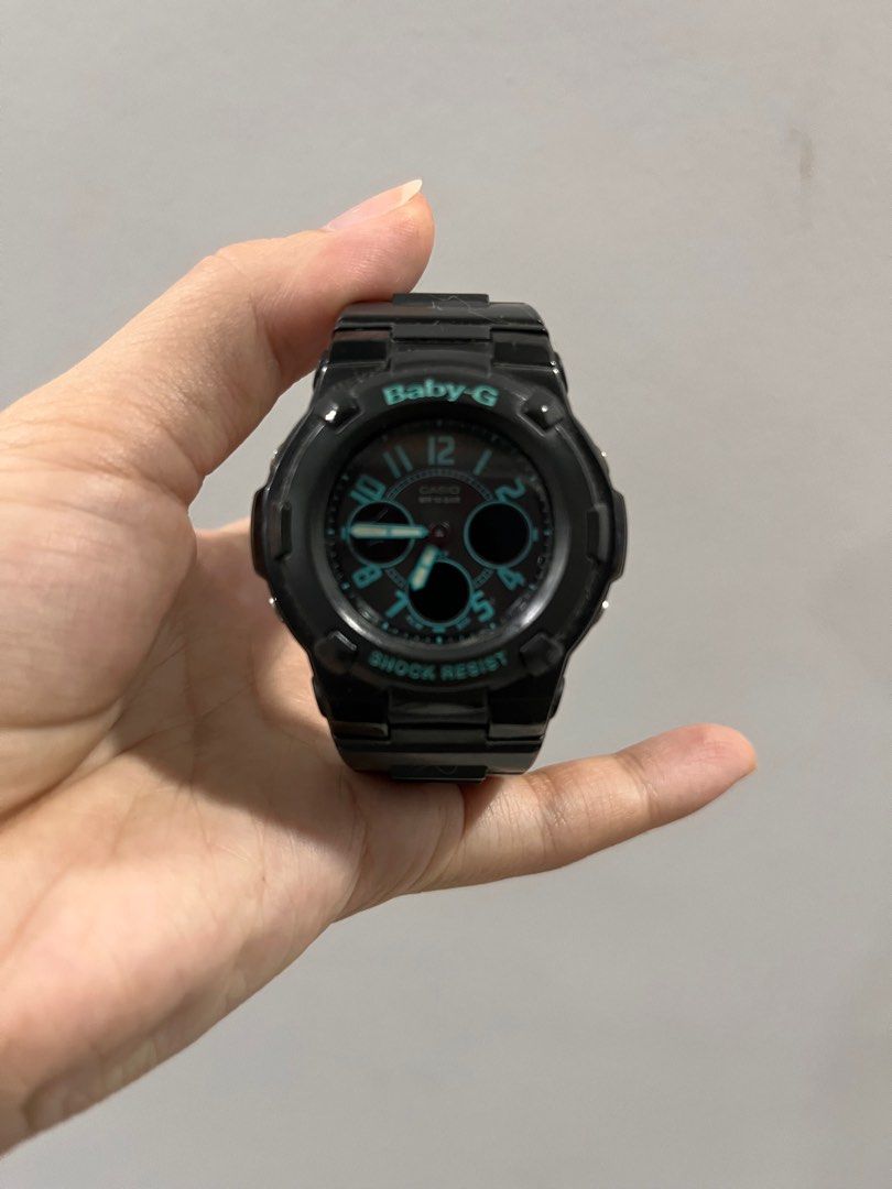 Baby G Gshock BGA 117 5001 turquoise version Women s Fashion