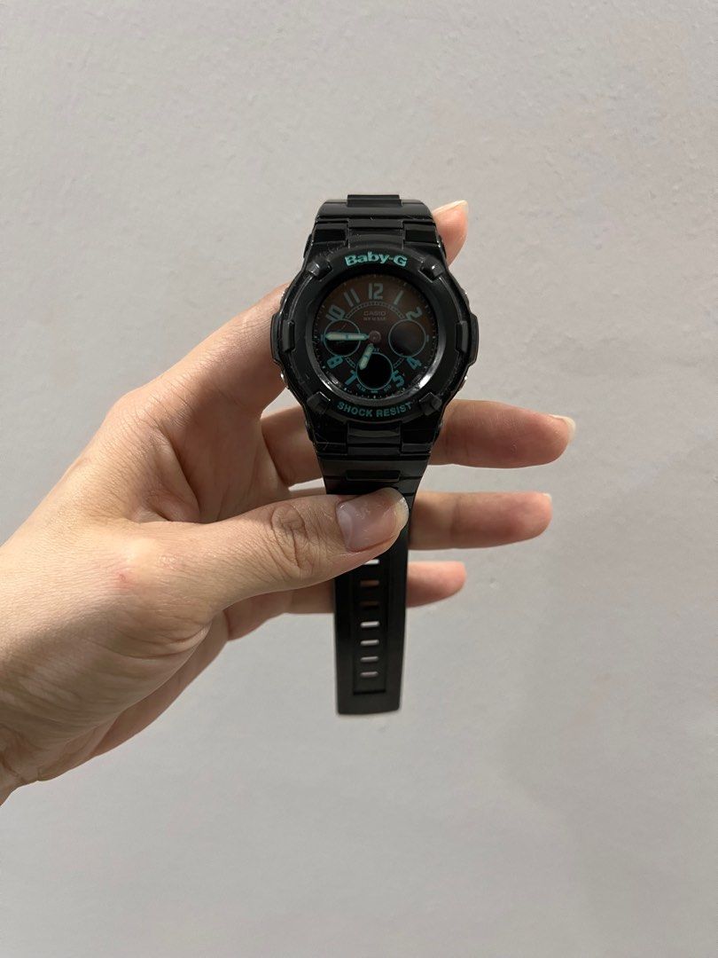 Baby G Gshock BGA 117 5001 turquoise version Women s Fashion Watches Accessories Watches on Carousell