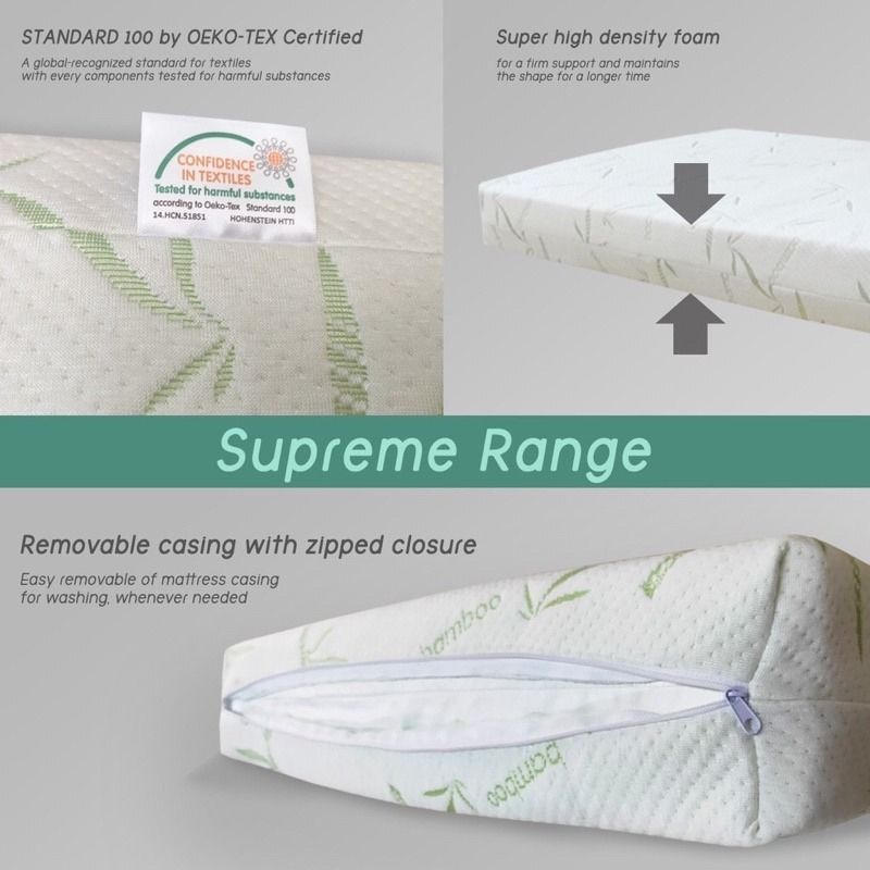 Baby Mattress for Playpen Baby Cot Anti Dust Mite Premium Bamboo Waterproof Cotton Mattress Graco Size Babies Kids Baby Nursery Kids Furniture Cots Cribs on Carousell