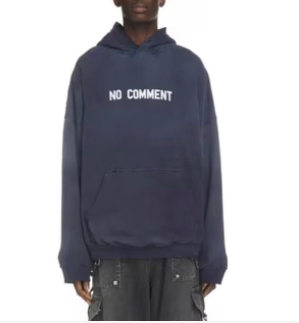 Balenciaga SS22 No Comment Hoodie袖丈575