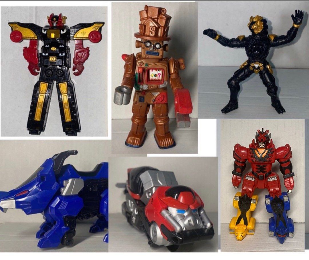 Bandai Power Rangers 2007 JUNGLE FURY MEGAZORD 15 2008 Master