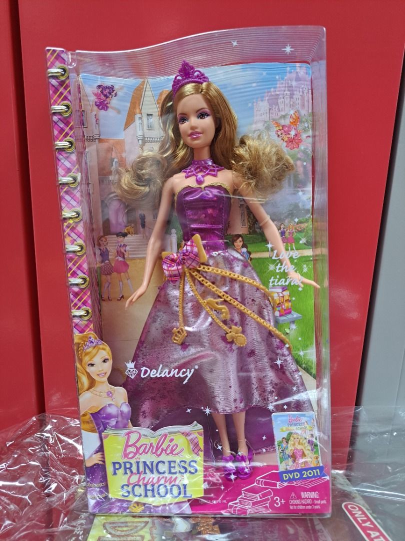 Barbie Princess Charm School Princess Delancy Dol, 興趣及遊戲