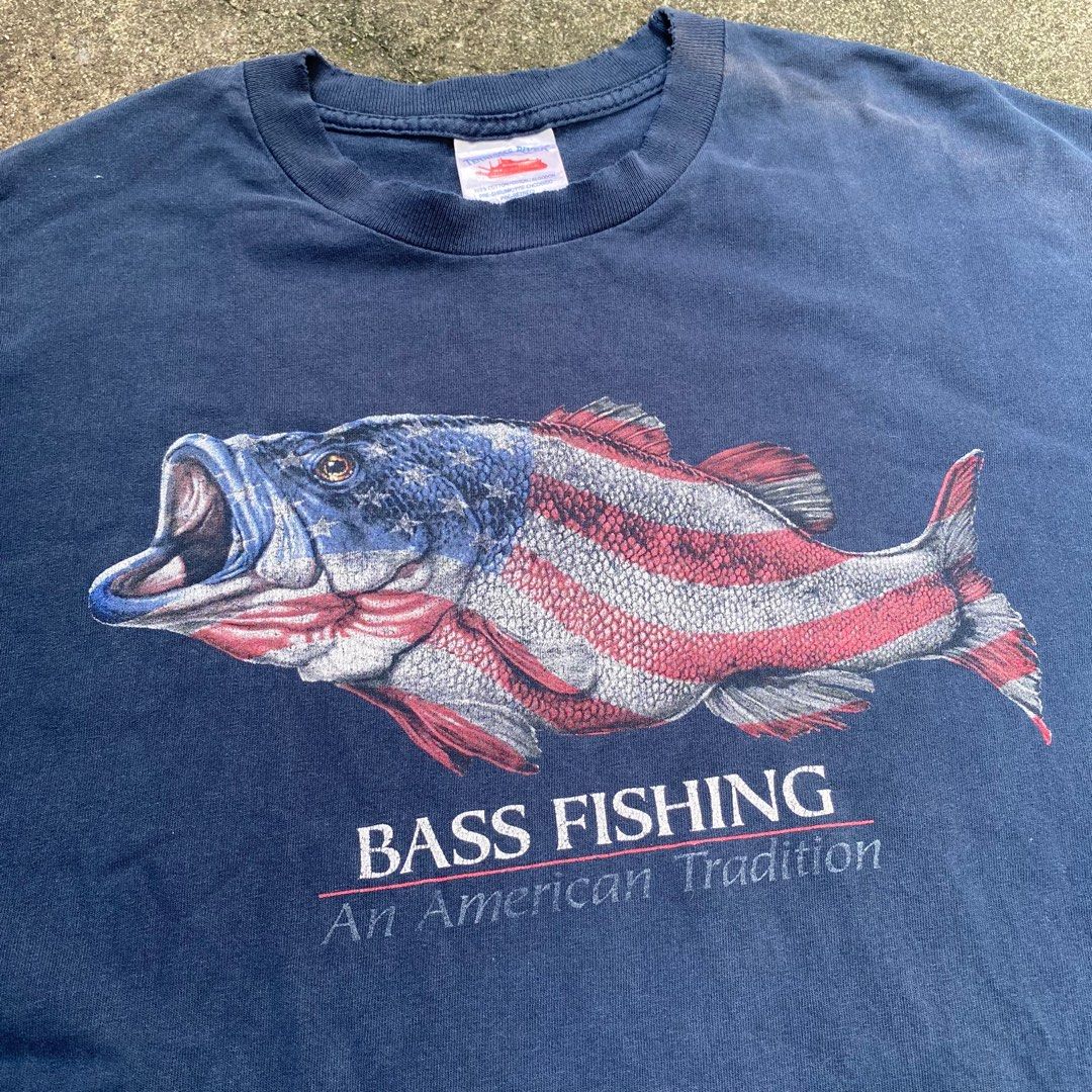Bass fishing shirt