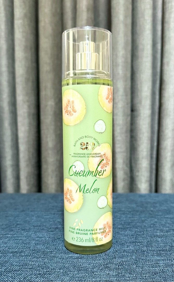 Bath & Body Works Cucumber Melon fine fragrance mist 236ml, Beauty