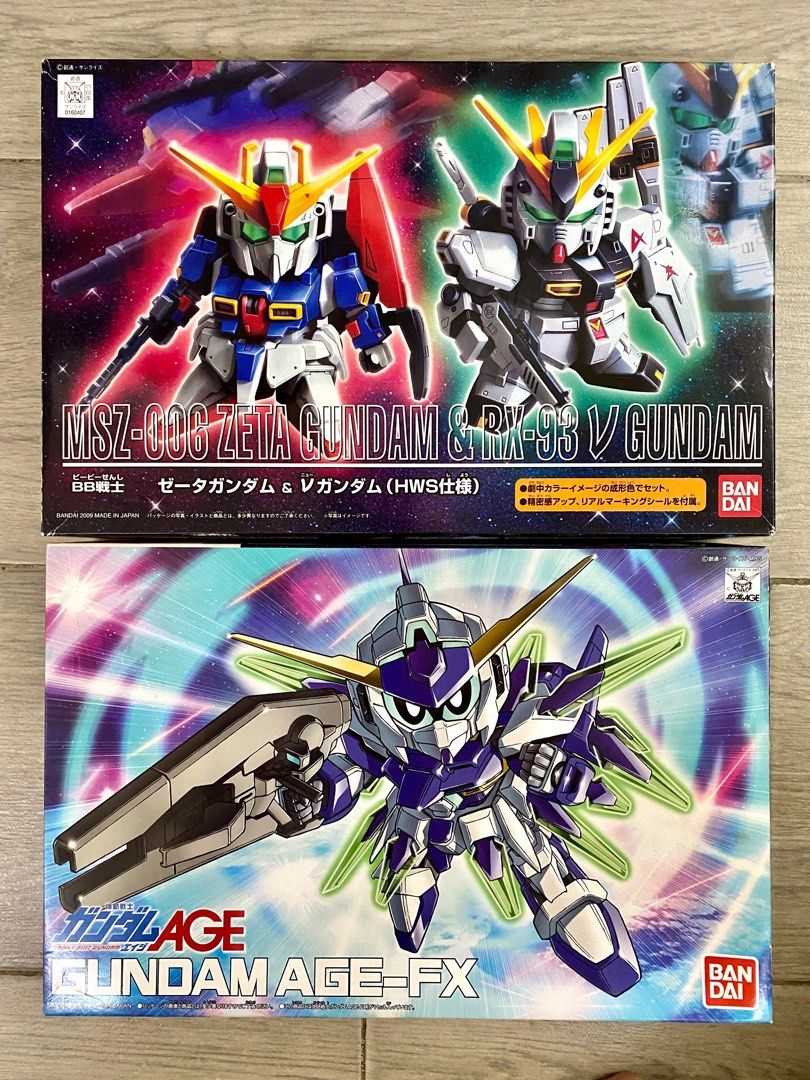 Bandai Hobby BB #376 Gundam Age-FX SD Model Kit – Snap-Together, No Glue Needed - View #6
