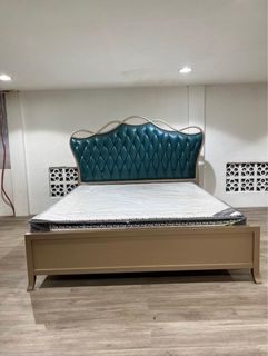 Bed frame with mattress King Plus Size