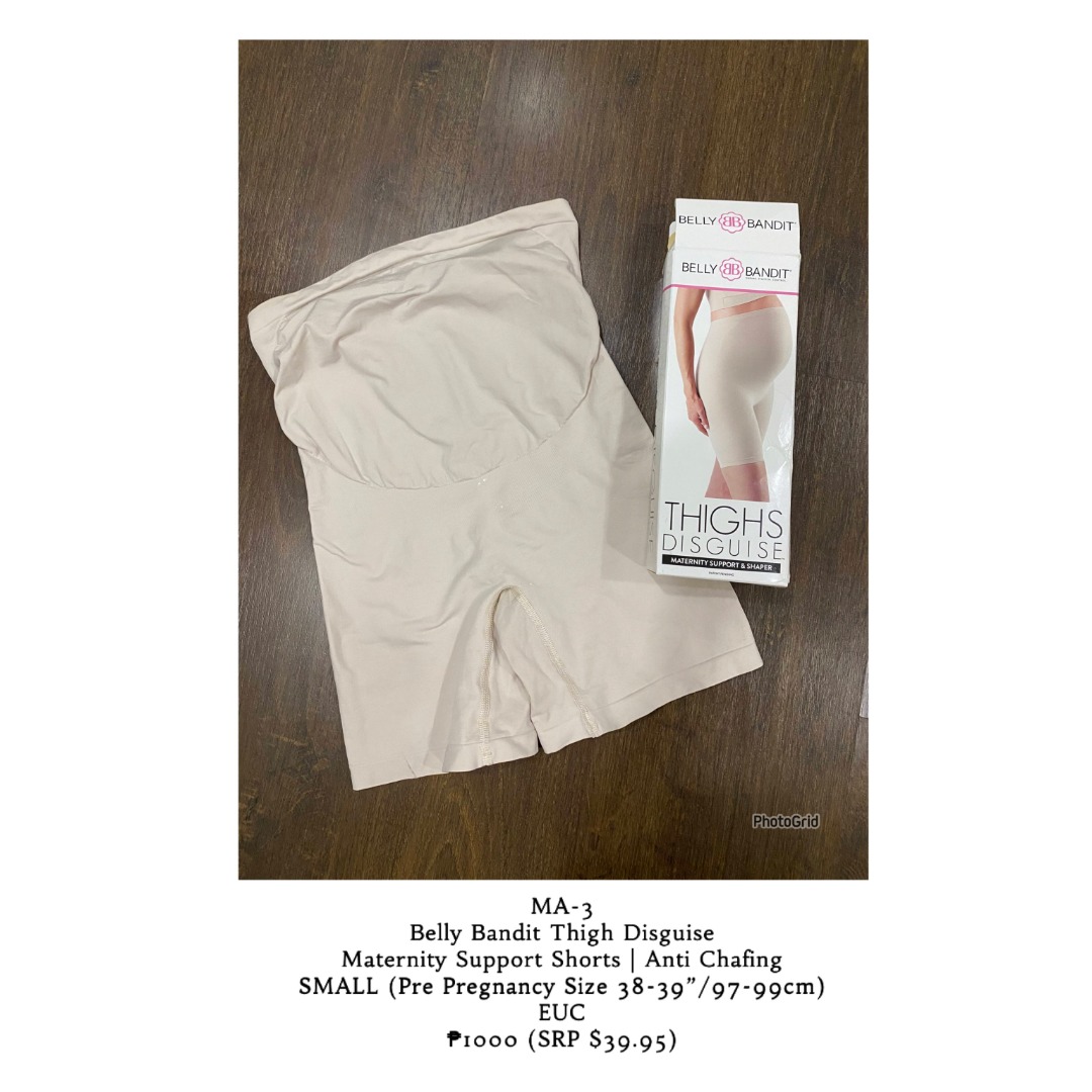 Belly Bandit Thigh Disguise Maternity Support Shorts  Anti Chafing SMALL,  Women's Fashion, Maternity wear on Carousell