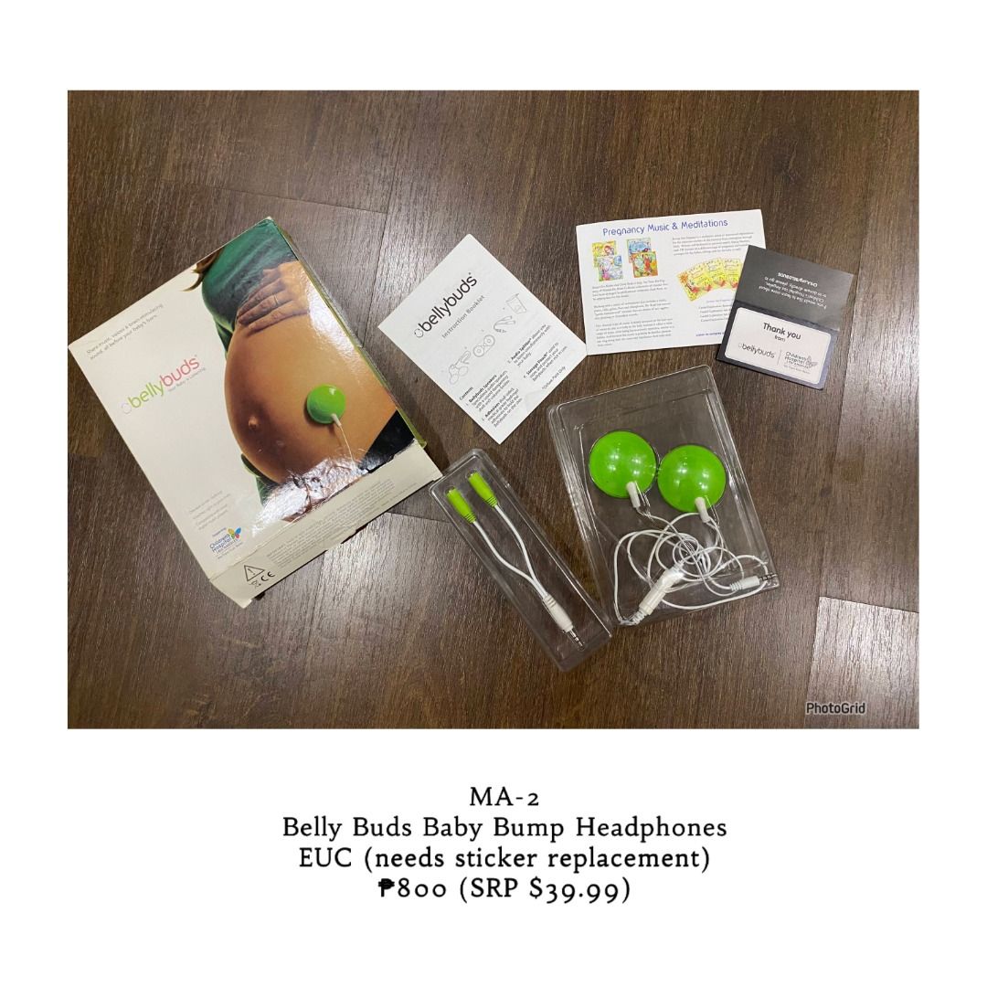 Belly Buds Baby Bump Headphones (Maternity), Babies & Kids, Maternity